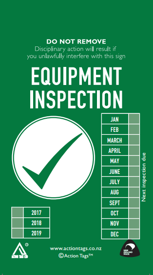 Equipment Inspection Tags (Pack of 20)