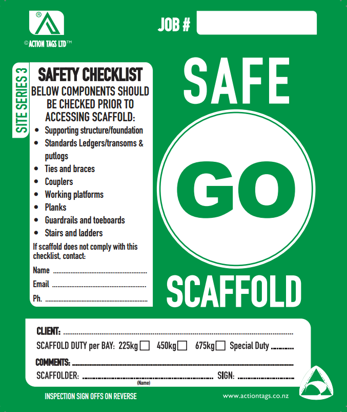 Go Safe Scaffold (50 pack)