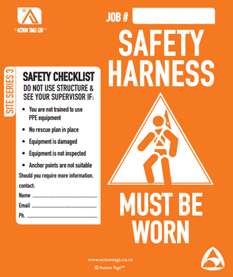 Safety Harness (Pack of 25)