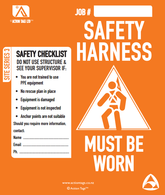 Safety Harness (Pack of 25)